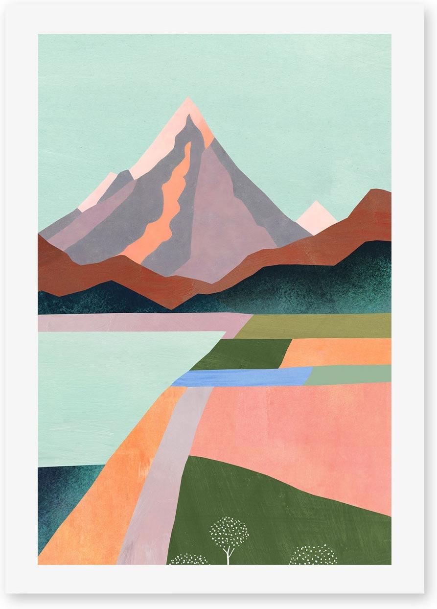First Bossom |Wall Art Print Framed Canvas Poster – Eucalypt Art Group