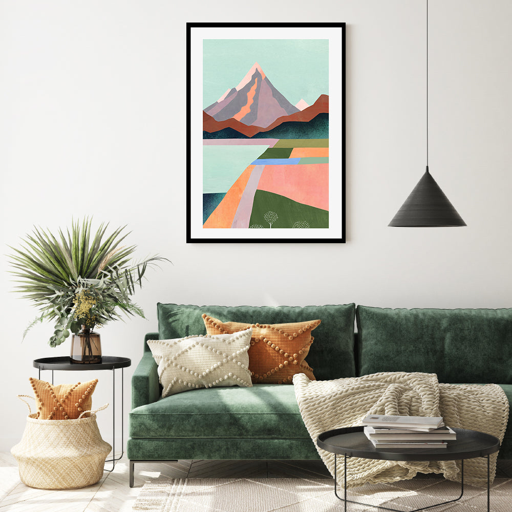 First Bossom |Wall Art Print Framed Canvas Poster – Eucalypt Art Group